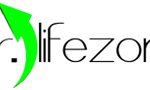 life zone logo white stroke